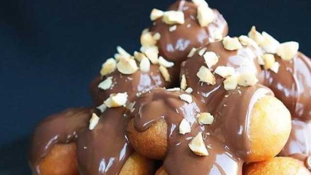 طريقة عمل الزلابية بالشوكولاتة