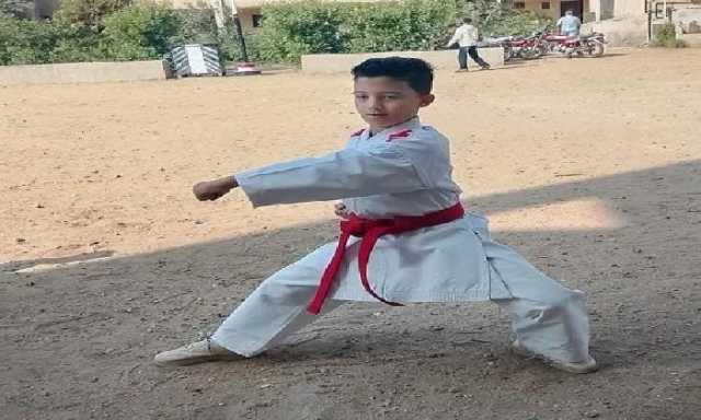 فوز الطالب «محمد أبو زيد» بالمركز الأول فى بطولة الكارتية بأزهر الشرقية وتصعيده للتصفيات على مستوى الجمهورية