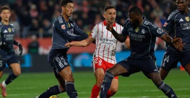 ريال مدريد يتعثر أمام جيرونا ويفرط في صدارة الدوري الإسباني