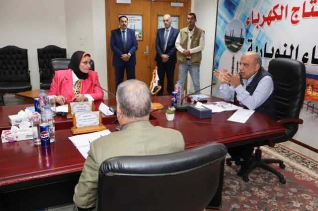 تنتج 2250 ميجاوات.. وزير الكهرباء يتفقد محطة توليد النوبارية بالبحيرة