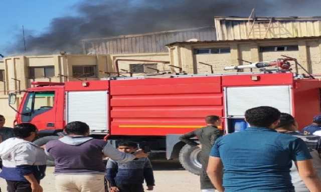 دون إصابات.. محافظ الإسكندرية يتابع حادث حريق بمخزن ملابس بمنطقة العامرية