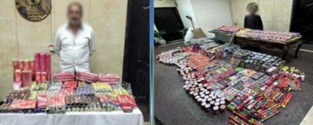 من الجيزة لـ الفيوم.. القبض على المتهمين بحيازة مليون و300 ألف قطعة ألعاب نارية