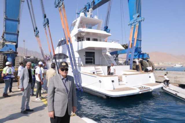 الفريق أسامة ربيع يشهد تدشين باكورة إنتاج شركة قناة السويس للقوارب الحديثة من اليخوت السياحية