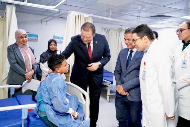 رئيس الرقابة الصحية يلتقي محافظ المنيا لمناقشة تطبيق التأمين الصحي الشامل بالمحافظة