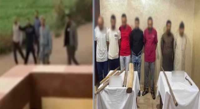 خلاف على الأرض.. الأمن يكشف ملابسات فيديو مشاجرة كفر الشيخ