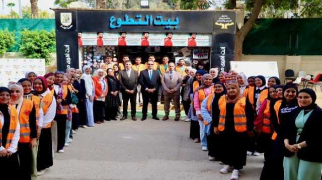 مدير صندوق مكافحة الإدمان يزور «بيت التطوع» بجامعة القاهرة ويلتقي المتطوعين