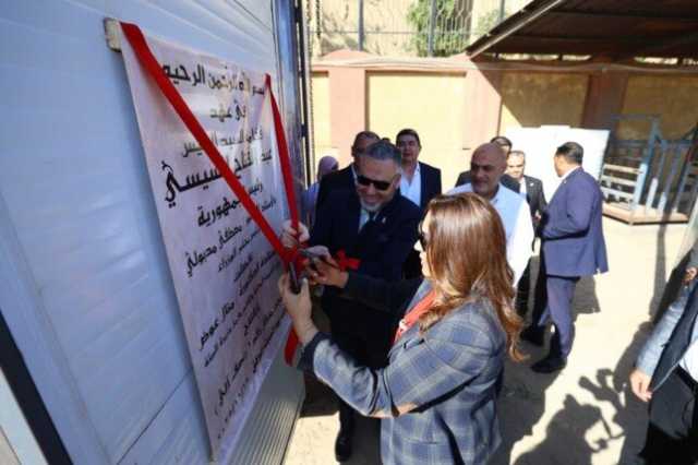 لأول مرة في مصر.. وزيرة التنمية المحلية تفتتح أول مجزر متنقل بصناعة محلية بالكامل