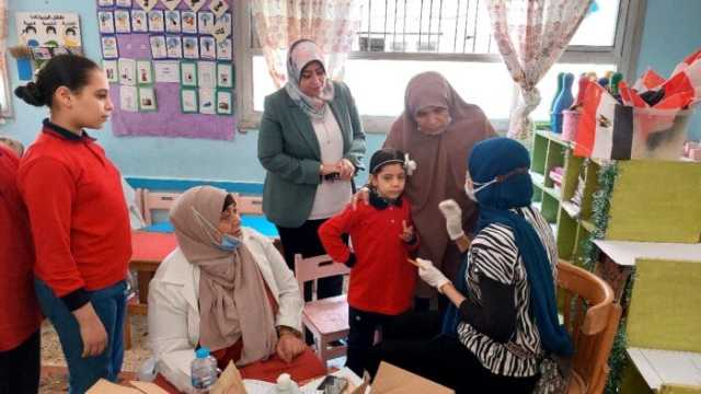 جامعة بنها تواصل فعاليات مبادرة من أجل قلوب أطفالنا