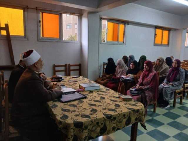 مدير أوقاف بني سويف يتابع سير الدراسة بمركز الأوقاف الثقافي