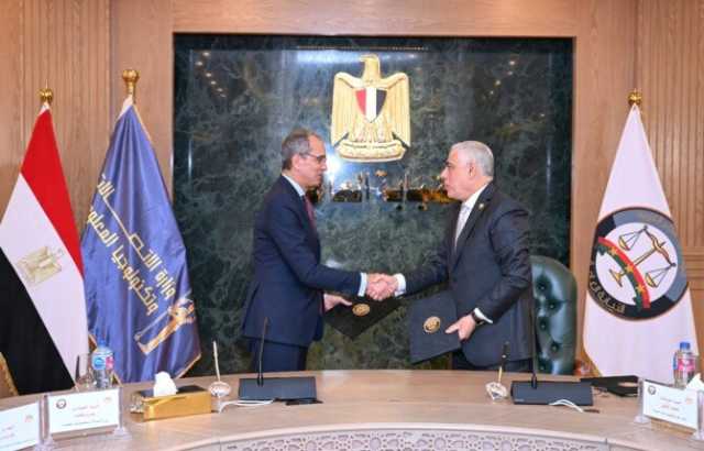 بروتوكول تعاون بين النيابة العامة ووزارة الاتصالات لتطوير منظومة التحول الرقمي