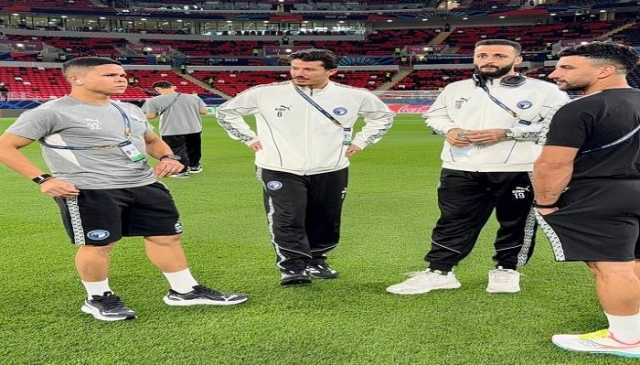 حافلة بيراميدز تصل لملعب أحمد بن علي قبل مواجهة فلامنجو البرازيلي