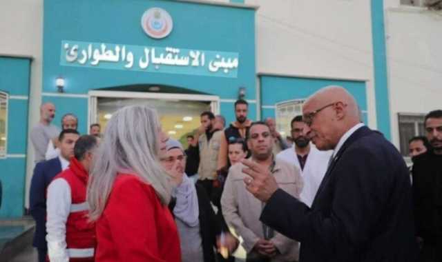 وفد كندي يثمن جهود وزارة الصحة في علاج الجرحى الفلسطينيين بالمستشفيات المصرية