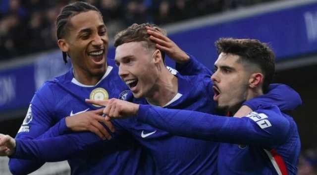 بالمر يقود تشيلسي للفوز على إيفرتون في الدوري الإنجليزي