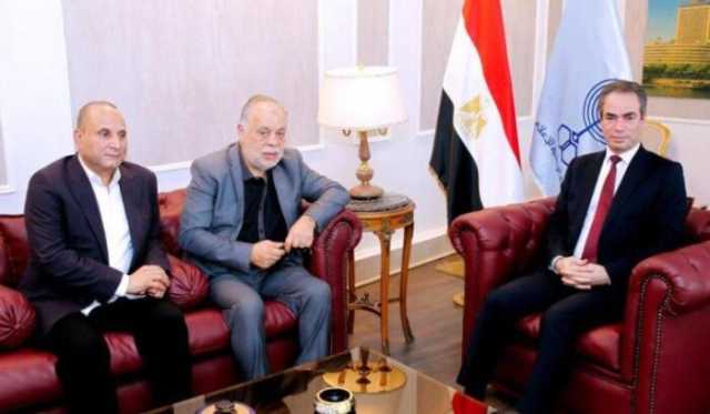 المسلماني يبحث مع نقيبي الممثلين والسينمائيين أوجه التعاون المشترك