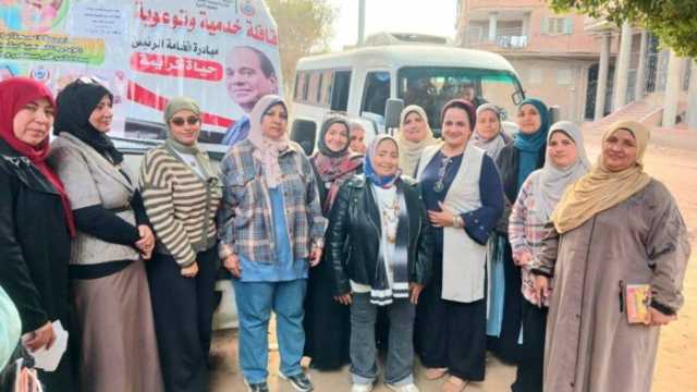 تدشين فعاليات القافلة الخدمية التوعوية بشبين القناطر