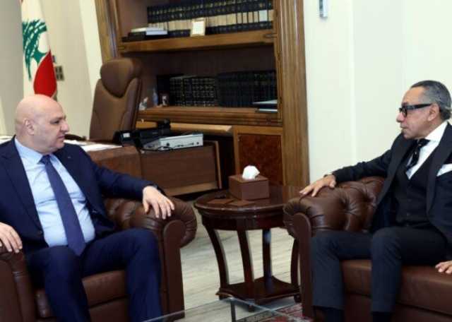 سفير مصر في بيروت يؤكد لـ«عون» ثبات الموقف المصري الداعم لوحدة وسيادة لبنان