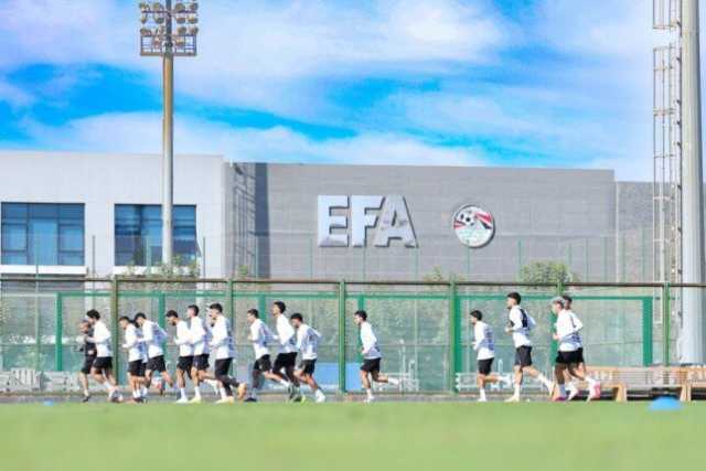 منتخب مصر يخوض تدريبًا صباحيًا بمركز المنتخبات الوطنية