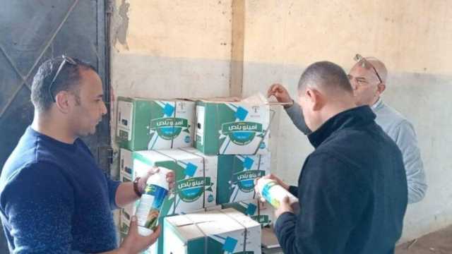 ضبط مصنع مياه غير مرخص وتحرير 239 مخالفة بالمنيا