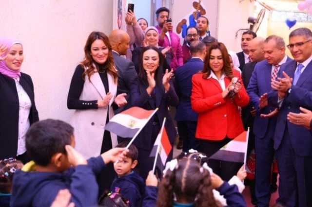 افتتاح مجمع خدمي متكامل بمساكن روضة السودان بالدقي