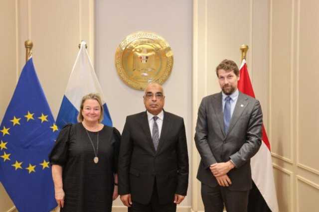 وزير العدل يستقبل مديرة مركز سيادة القانون بفنلندا ويبحثان تعزيز التعاون القانوني والقضائي