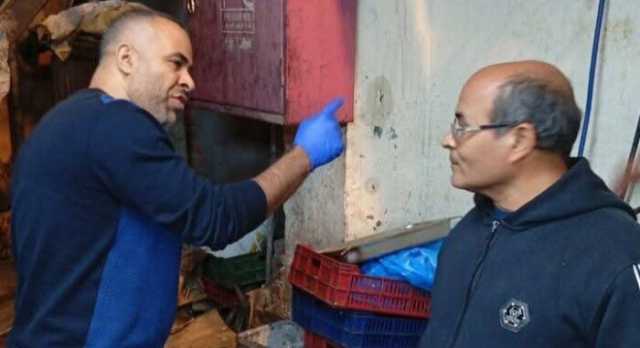 حملة تفتيشية مكثفة على المحلات والمطاعم بالغردقة لضبط الأسواق