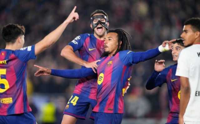 كوندي يقود برشلونة لتحقيق انتصارًا هامًا أمام فرانكفورت في دوري أبطال أوروبا