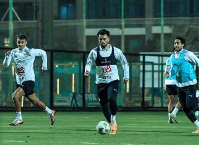 منتخب مصر يواصل استعداداته لكأس الأمم الإفريقية بتدريب مسائي تحت قيادة حسام حسن