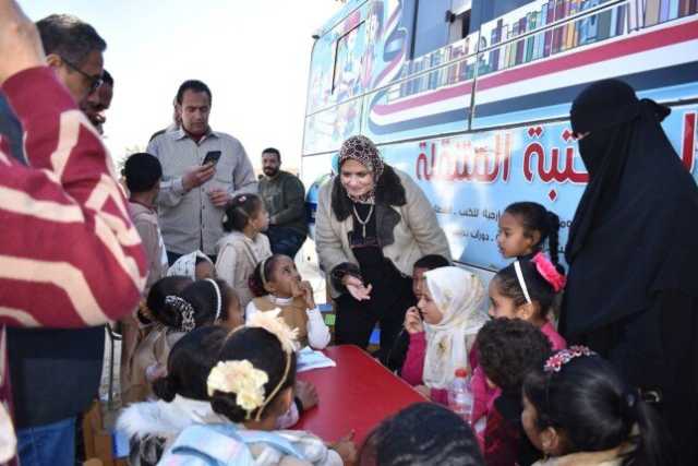 فعاليات مميزة في اليوم الثاني من مبادرة «مطروح الخير» بقرية أبو شروف