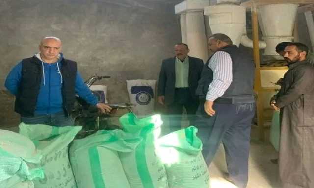 ضبط منخل غير مرخص يُهرب الدقيق المدعم للمخابز السياحية بالشرقية