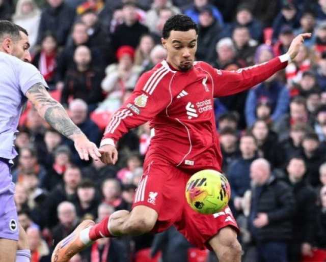 بهدف إيكيتيكي ليفربول ينهي الشوط الأول متقدمًا على برايتون في الدوري الإنجليزي «فيديو»