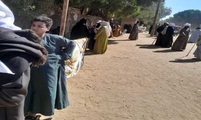 توافد الناخبين على لجان الاقتراع في ثاني أيام التصويت بأسوان