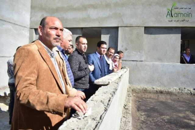 رئيس جهاز العلمين الجديدة يستقبل نائب محافظ مطروح لتفقد المدارس الجديدة