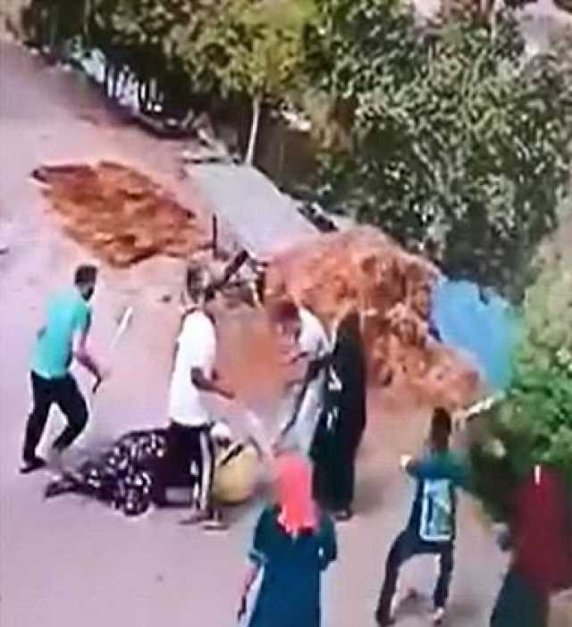 خلافات الجيرة.. القبض على طرفي مشاجرة بالأسلحة البيضاء في البحيرة| فيديو