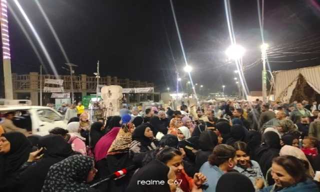 إقبال سيدات أسوان في الساعات الأخيرة لجولة الإعادة بلجان إدفو