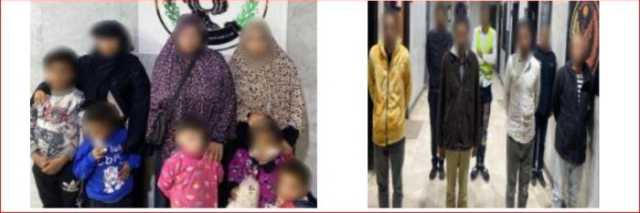القبض 11 متهمل كونوا تشكيلا عصابيًا لاستغلال الأحداث في التسول بالجيزة