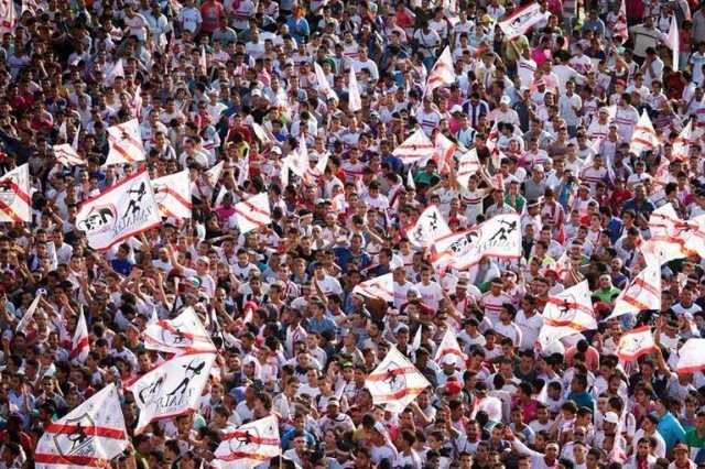 نصر إبراهيم: جماهير الزمالك دائما كلمة السر.. والفوز على بتروجيت ضروري