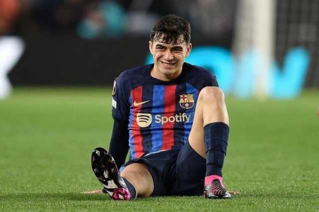 برشلونة يعلن غياب بيدري عن مباراة فالنسيا بسبب التهاب المعدة والأمعاء
