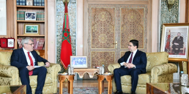 الوزير بوريطة يجري مباحثات ثنائية مع رئيس المجلس الوطني السويسري
