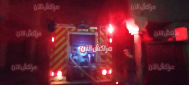 عناصر الوقاية المدنية تنجح في اخماد حريق سوق الخميس بمراكش