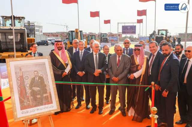 الوزير بركة يدشن افتتاح الدورة السادسة لمنتدى ومعرض البناء والأشغال العمومية 2024، بمراكش، تحت شعار: “بناء مغرب الغد .. أفق 2030”
