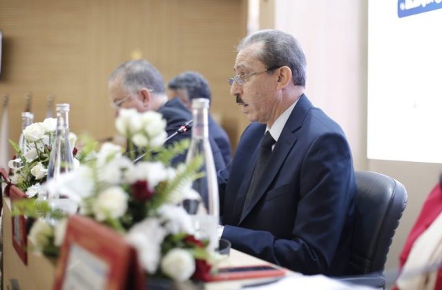 الداكي يجري مباحثات مع وفد قضائي من البيرو