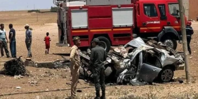 مصرع شقيقين وإصابة شخص آخر في حادثة مروعة ضواحي سطات