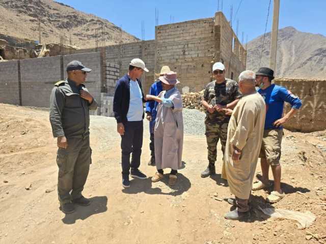 العامل الكراب يدعو الى الانخراط الجميع في تسريع اعادة اعمار المناطق المتضررة من الزلزال باقليم الحوز