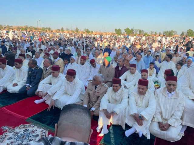 الوالي شوراق يترأس مراسيم صلاة العيد الاضحى بمصلى سيدي عمارة
