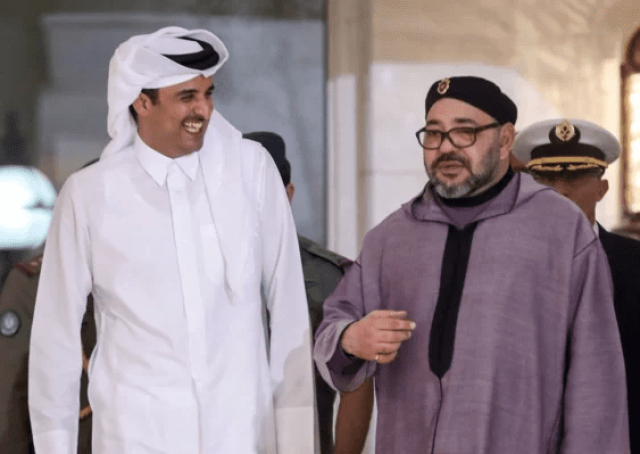 الملك محمد السادس يبعث رسالة خطية إلى أخيه الشيخ تميم بن حمد آل ثاني