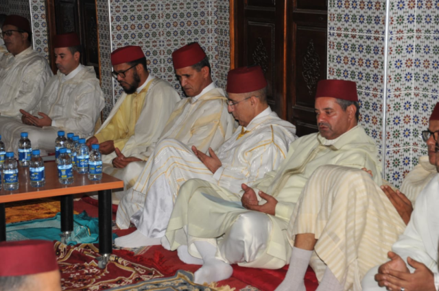 الكراب عامل إقليم شيشاوة يترأس حفل إحياء ذكرى وفاة الحسن الثاني بمسجد أنس ابن مالك