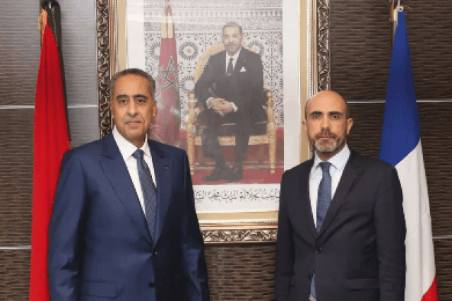 حموشي يعقد جلستي عمل مع المدير العام للأمن الداخلي بالجمهورية الفرنسية