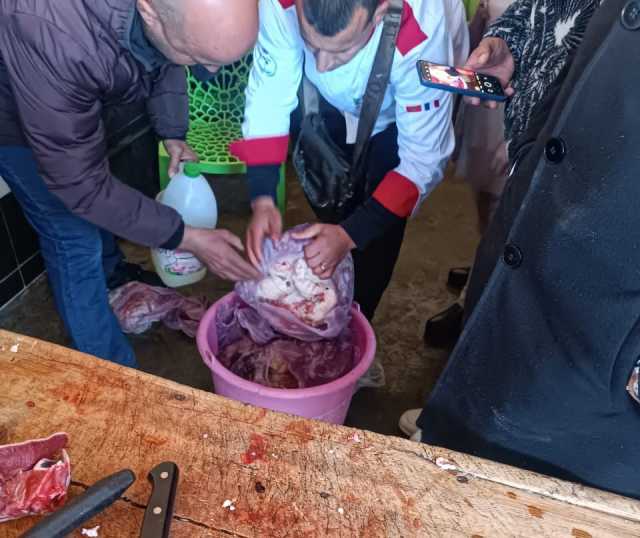 حجز و إتلاف حوالي 42 كيلو من الحوم الفاسدة بمراكش