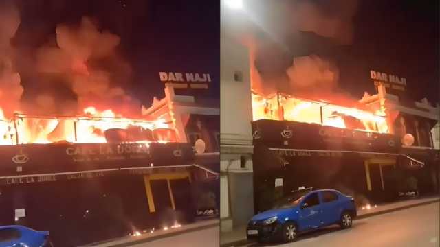 النيران تلتهم أحد أشهر المطاعم بالعاصمة الرباط