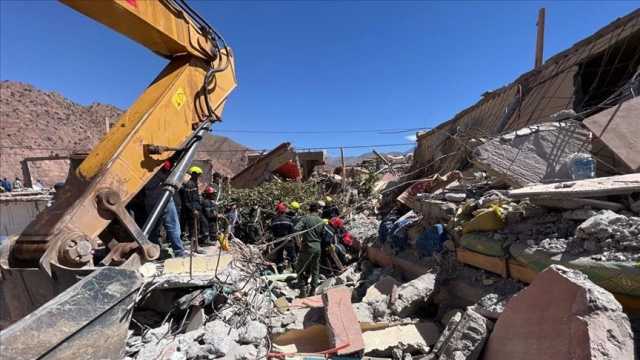 إقليم الحوز.. استمرار عملية هدم المنازل المتضررة من الزلزال وإزالة الأنقاض لإعادة البناء بجماعة أنكال